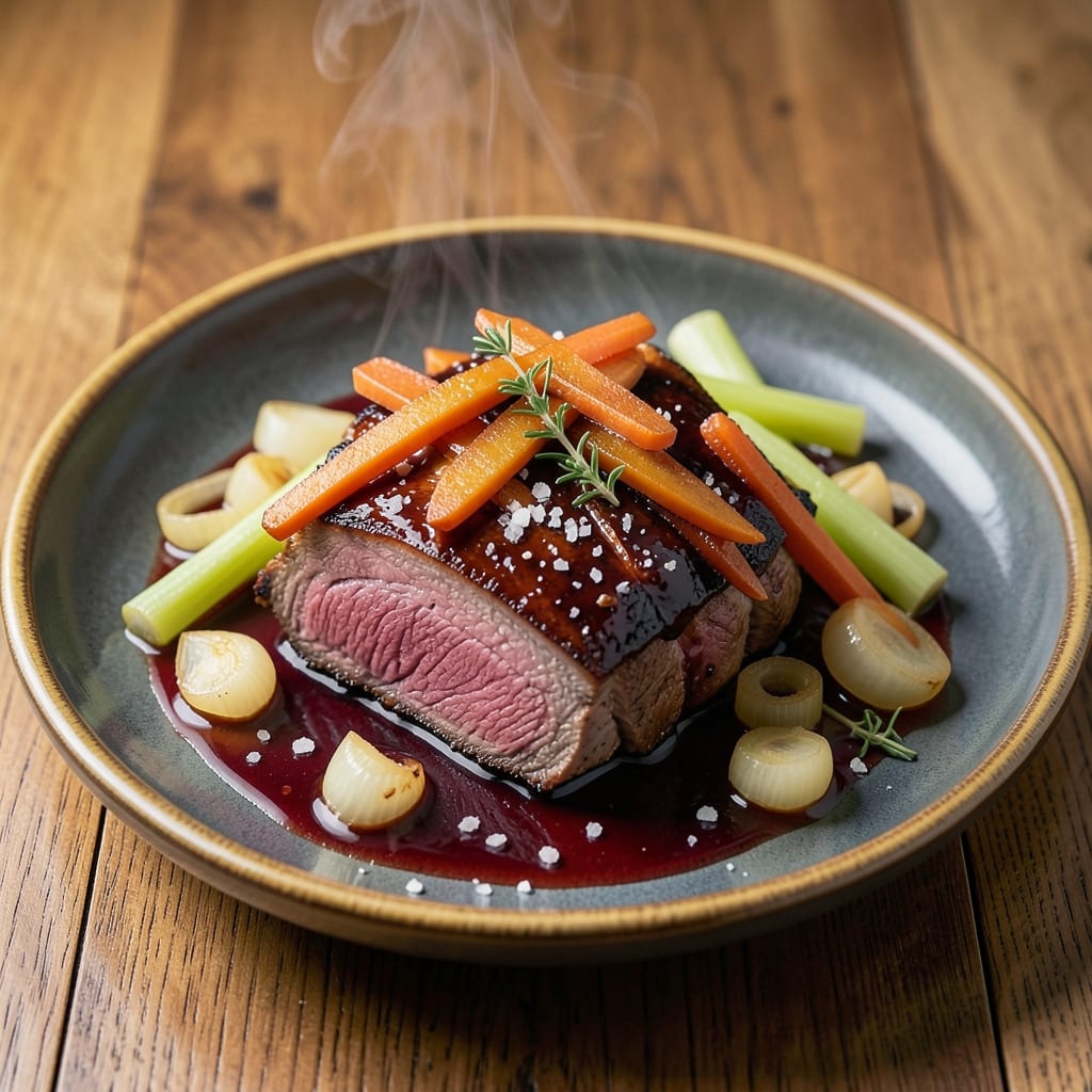 Billionaire Beef Recipe: Slow-Braised Malbec Wine Richness
