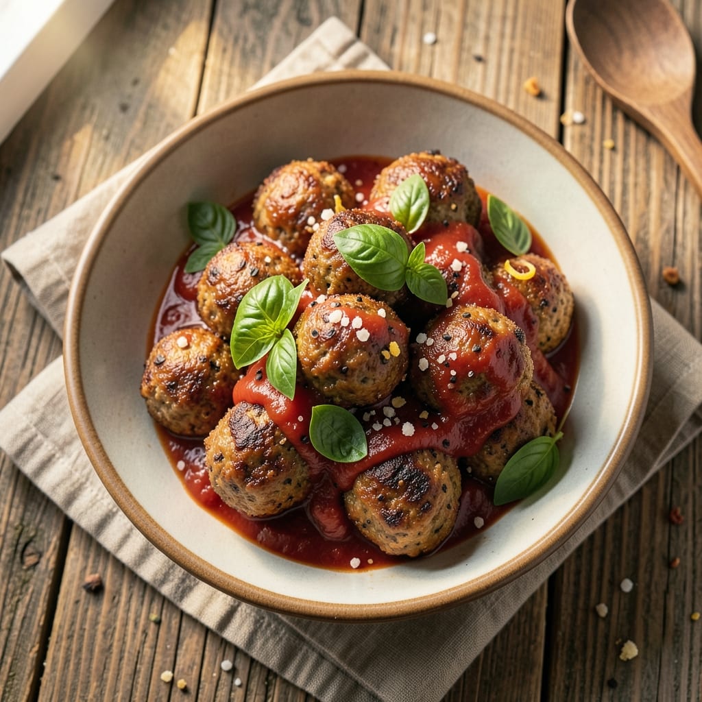 Air Fryer Beef Meatballs Recipe: Crispy-Edged, Juicy-Core Bites in 15 Minutes