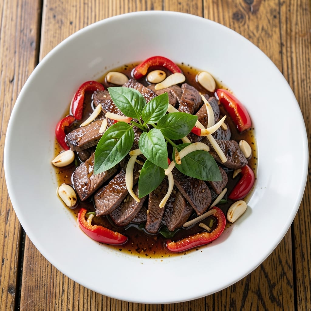 Basil Beef Stir Fry Recipe: Wok-Hot Aromatics in 20 Minutes