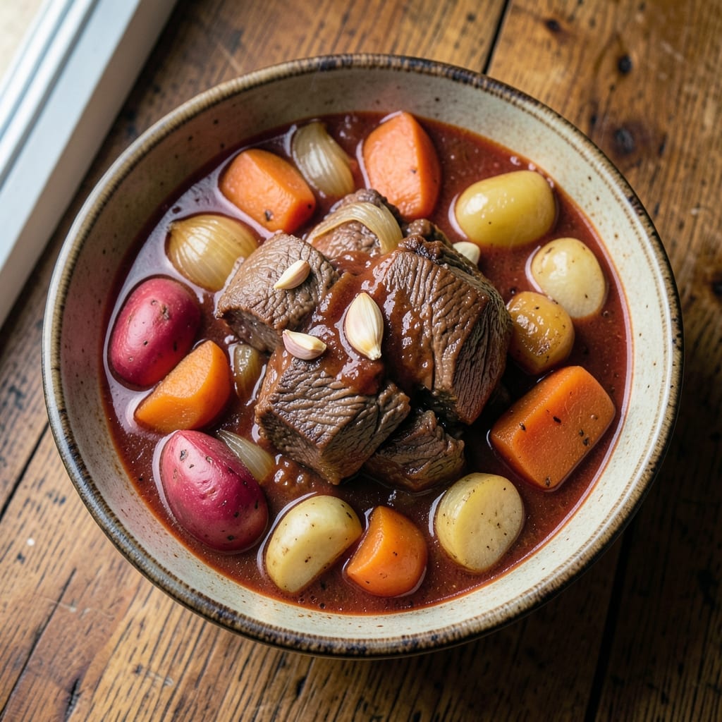 Amazing Crock Pot Beef Stew Recipe: Deep Umami Richness in One Pot