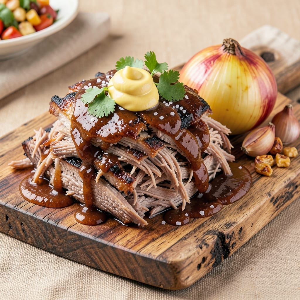 BBQ Pulled Beef Brisket Recipe: Smoky Bark Meets Shred-Apart Tenderness