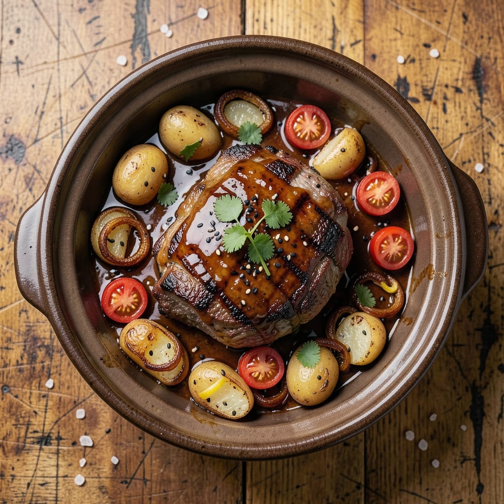 Barbecue Beef Crockpot Recipe: Smoky-Sweet Fall-Apart Bites in 6 Hours