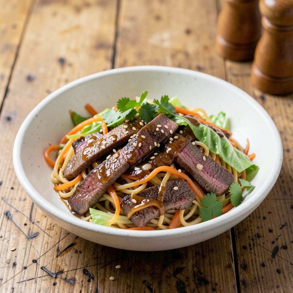 Authentic Beef Yakisoba Recipe: Wok-Seared Noodles With Savory Soy-Ginger Sauce