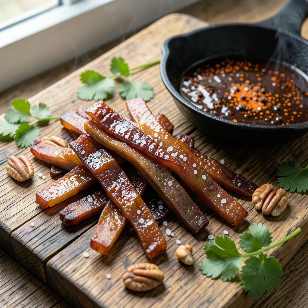 BBQ Flavored Beef Jerky Recipe: Spice-Infused Crunch Without the Heatwave