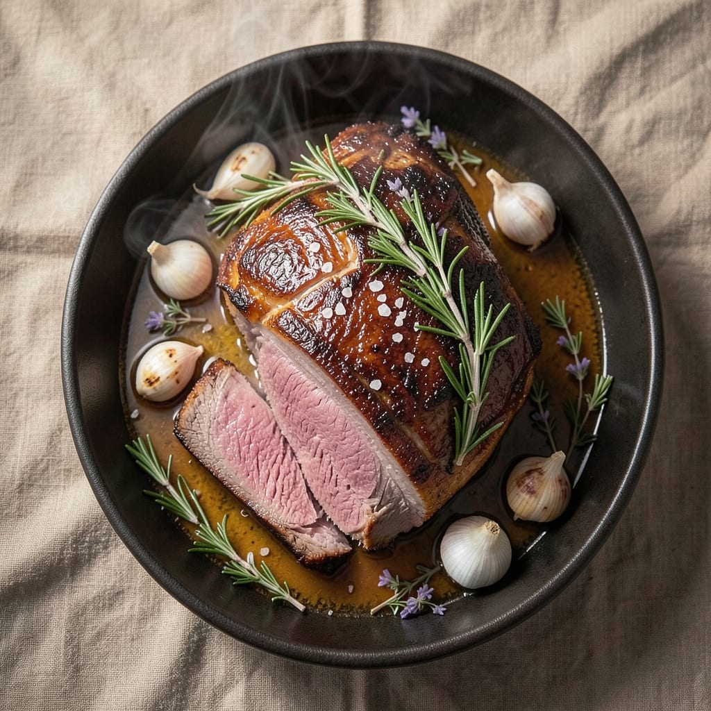 5 Lb Roast Beef Recipe: Au Jus-Poached Tenderness with Crispy Crust