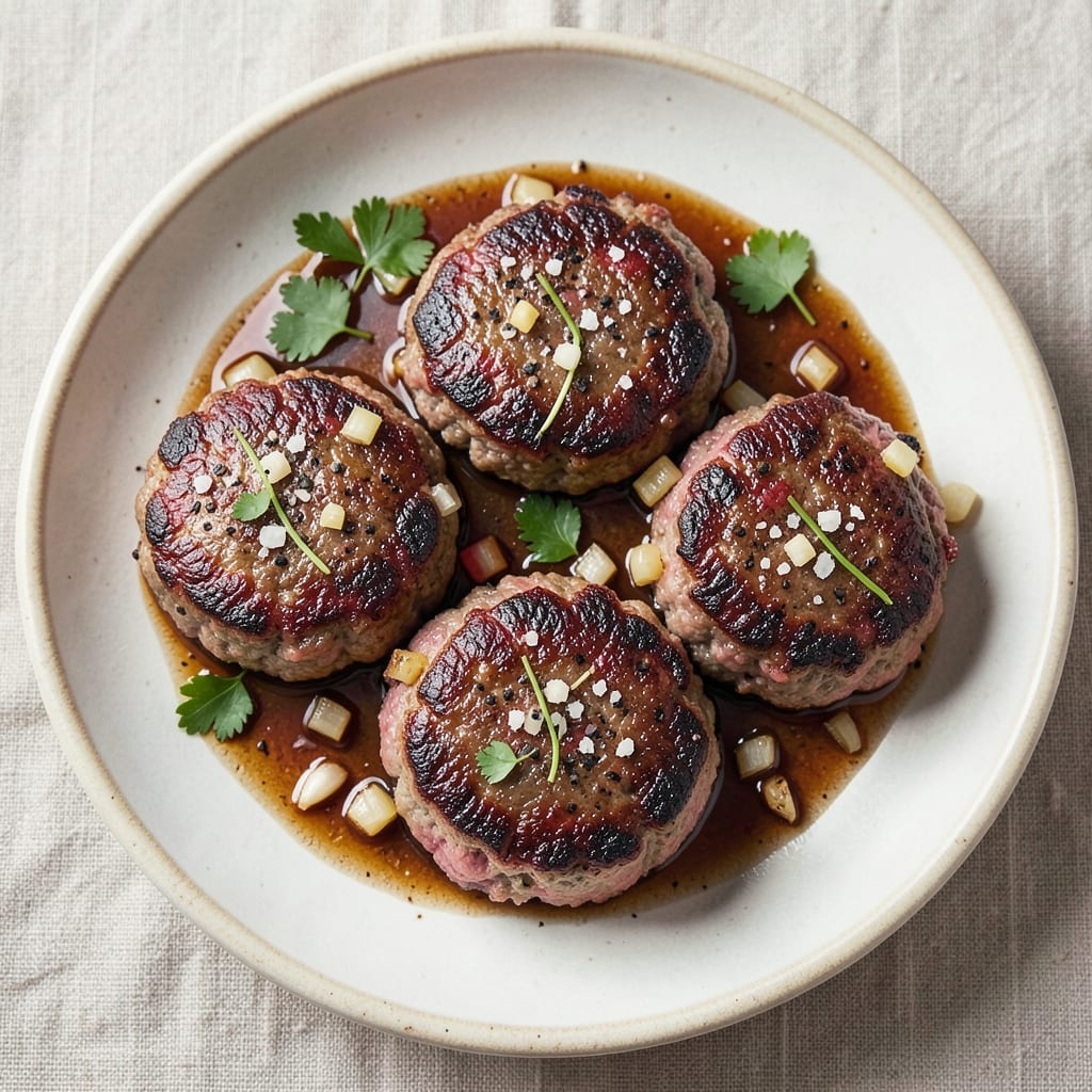 Angus Beef Patties Recipe: Buttery Crust Meets Juicy Pink Centers