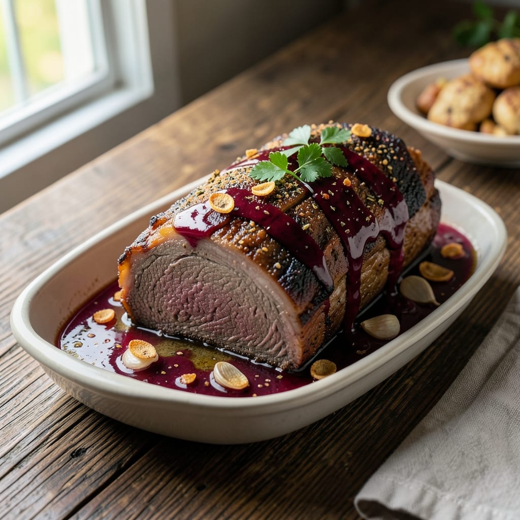 Argentina Beef Loaf Recipe: Spiced Wine-Braised Tenderness with Herbed Crust