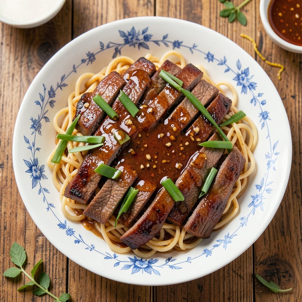 Authentic Moo Shu Beef Recipe: Wok-Seared Umami Crunch With Crispy Noodles
