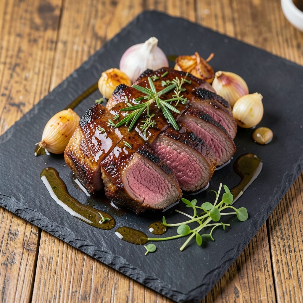 Baked Beef Tenderloin Steak Recipe: Herb-Infused Roast with Perfect Medium-Rare Center