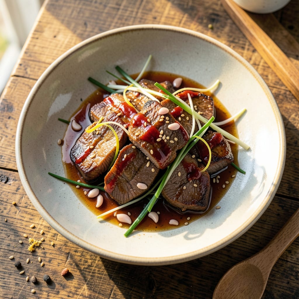 Japanese Beef Liver Recipe: Soy-Marinated Crispy Edges and Silky Centers