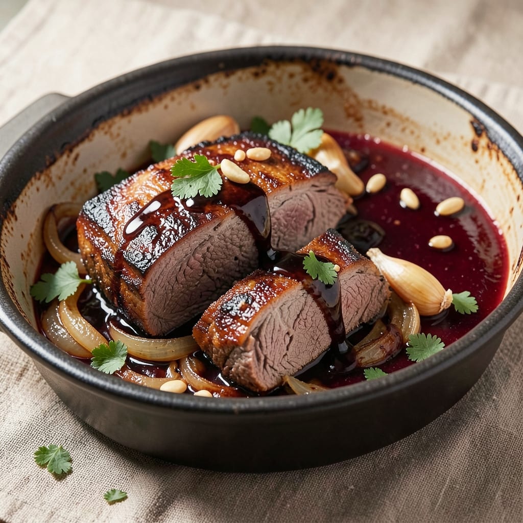 Balsamic Braised Beef Recipe: Deep Red Wine Reduction Locks in Flavor