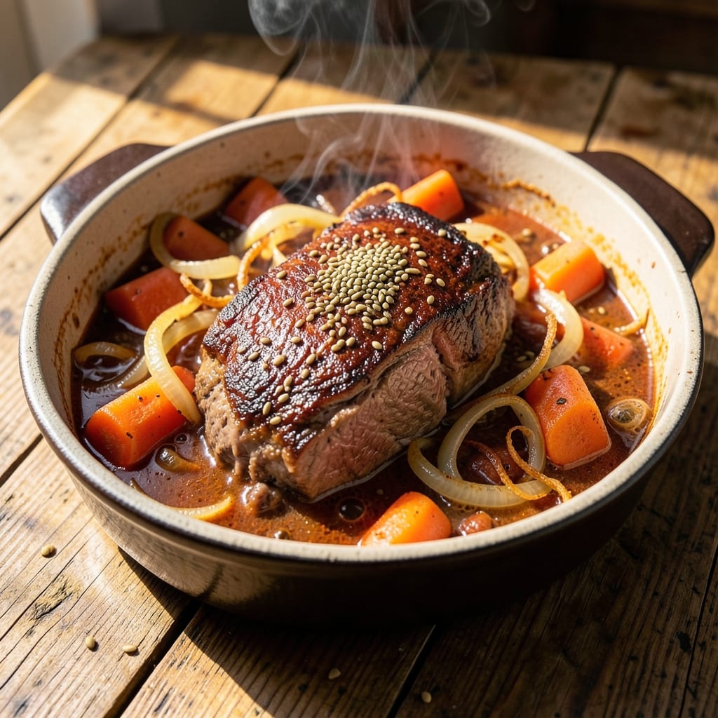 Authentic German Goulash Recipe With Beef and Paprika: Smoky Paprika-Infused Depth in One Pot