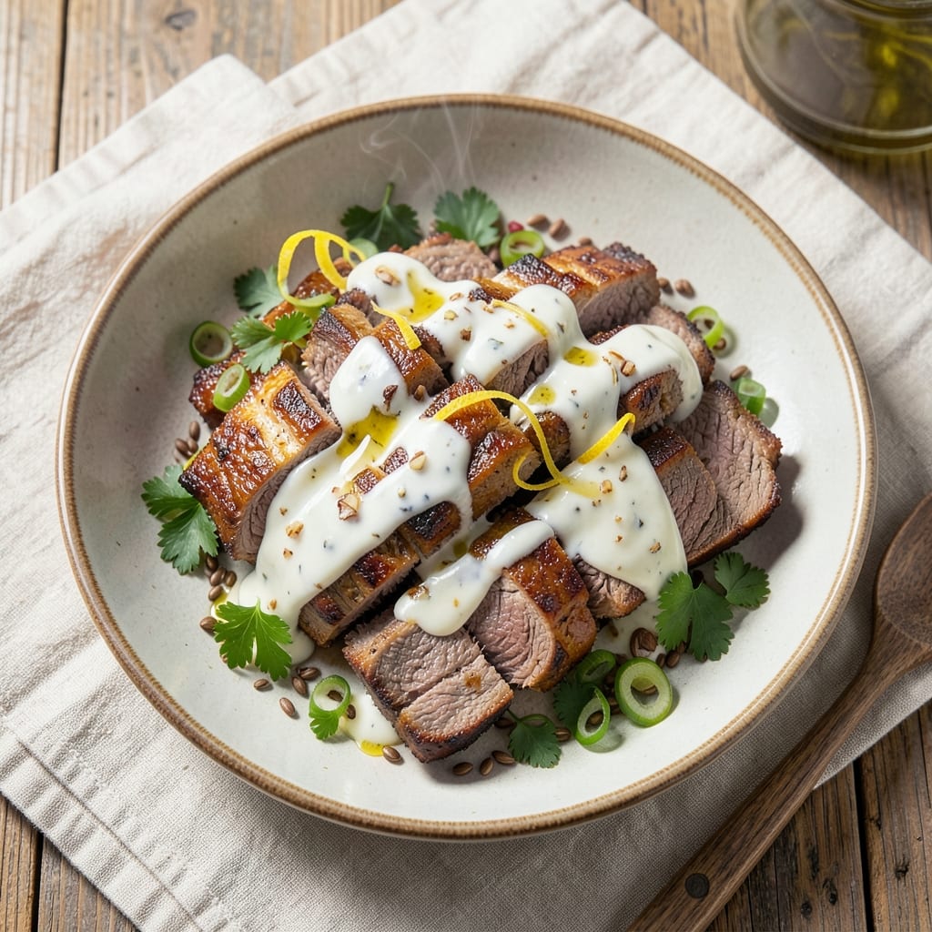 Baked Beef Shawarma Recipe: Spiced Yogurt-Marinated Crust With Juicy Centers