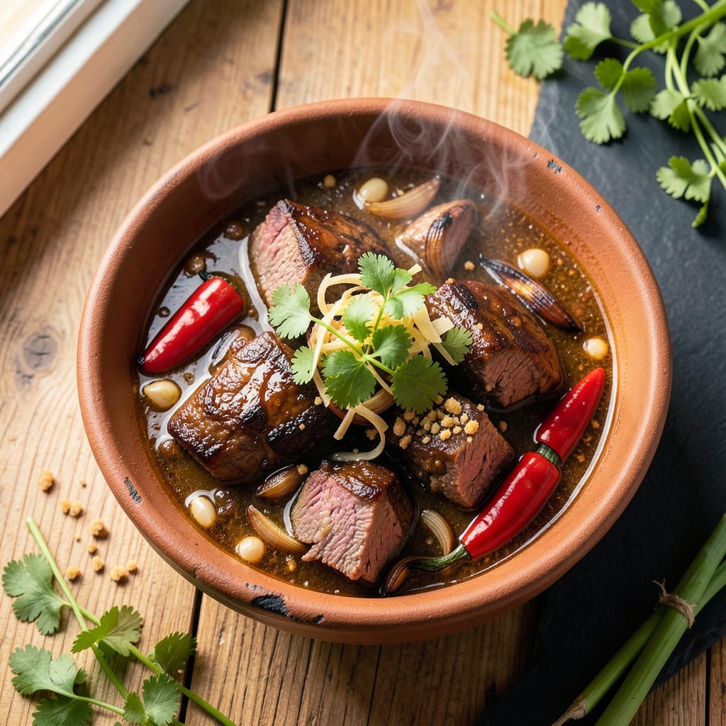 Bajan Beef Stew Recipe: Slow-Simmered Rum and Tamarind Richness