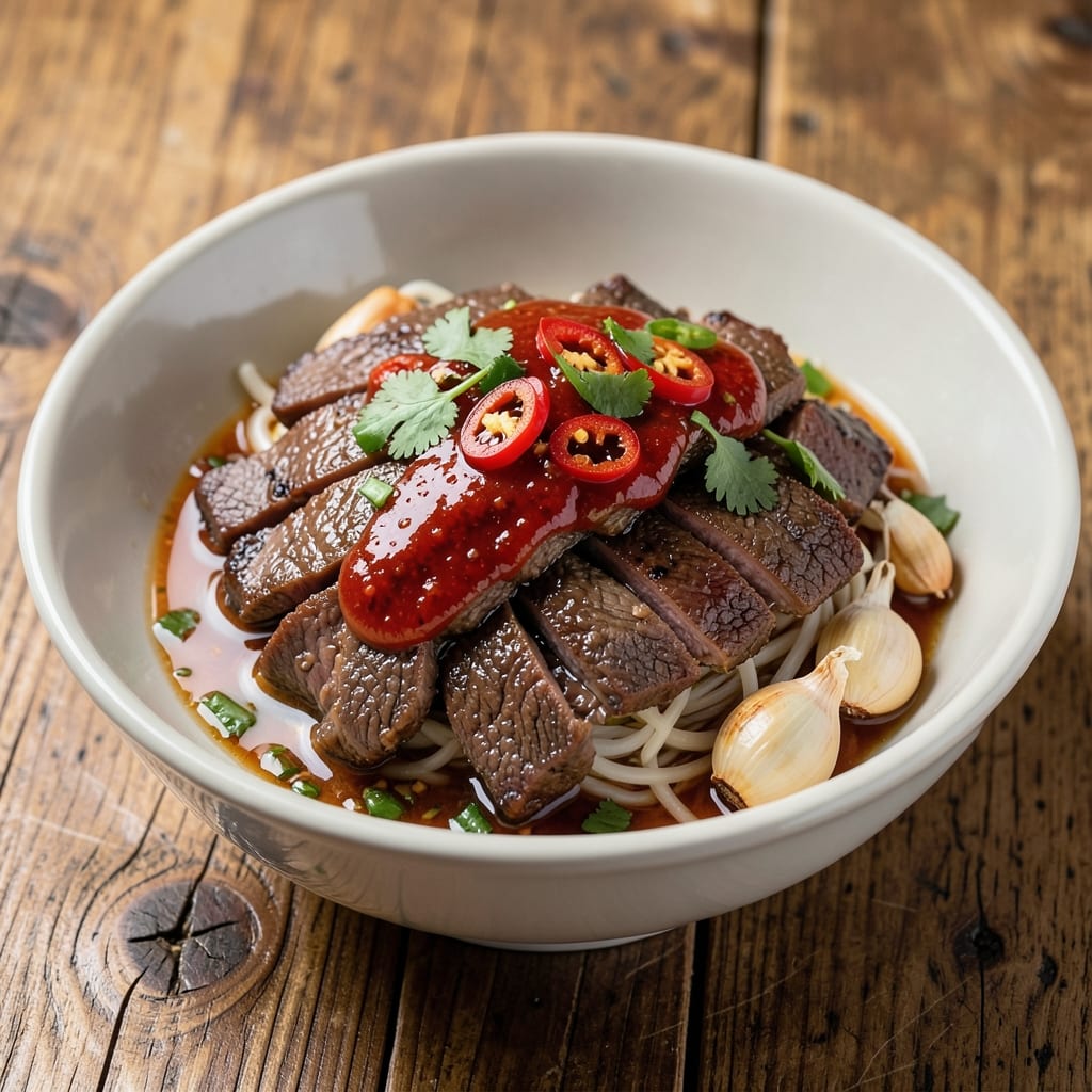 Authentic Vietnamese Shaking Beef Recipe: Silky Ribbons Over Noodles With Tangy Nuoc Cham