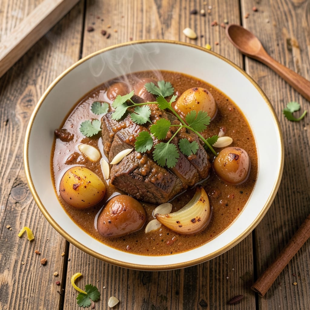 Authentic Massaman Beef Curry Recipe: Coconut-Peppery Richness in One Pot