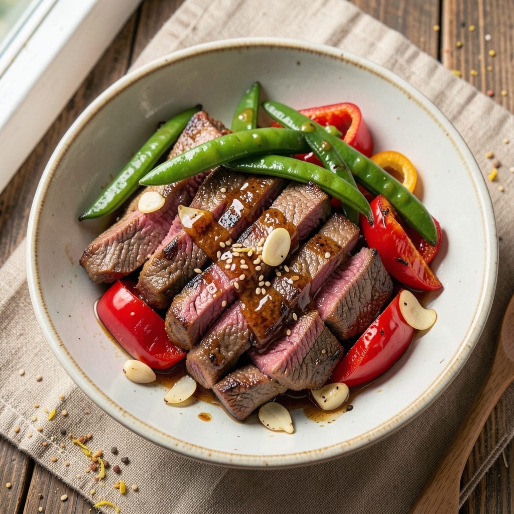 Angus Beef Stir-Fry Recipe: Wok-Hot Umami Crunch With Fragrant Jasmine Rice