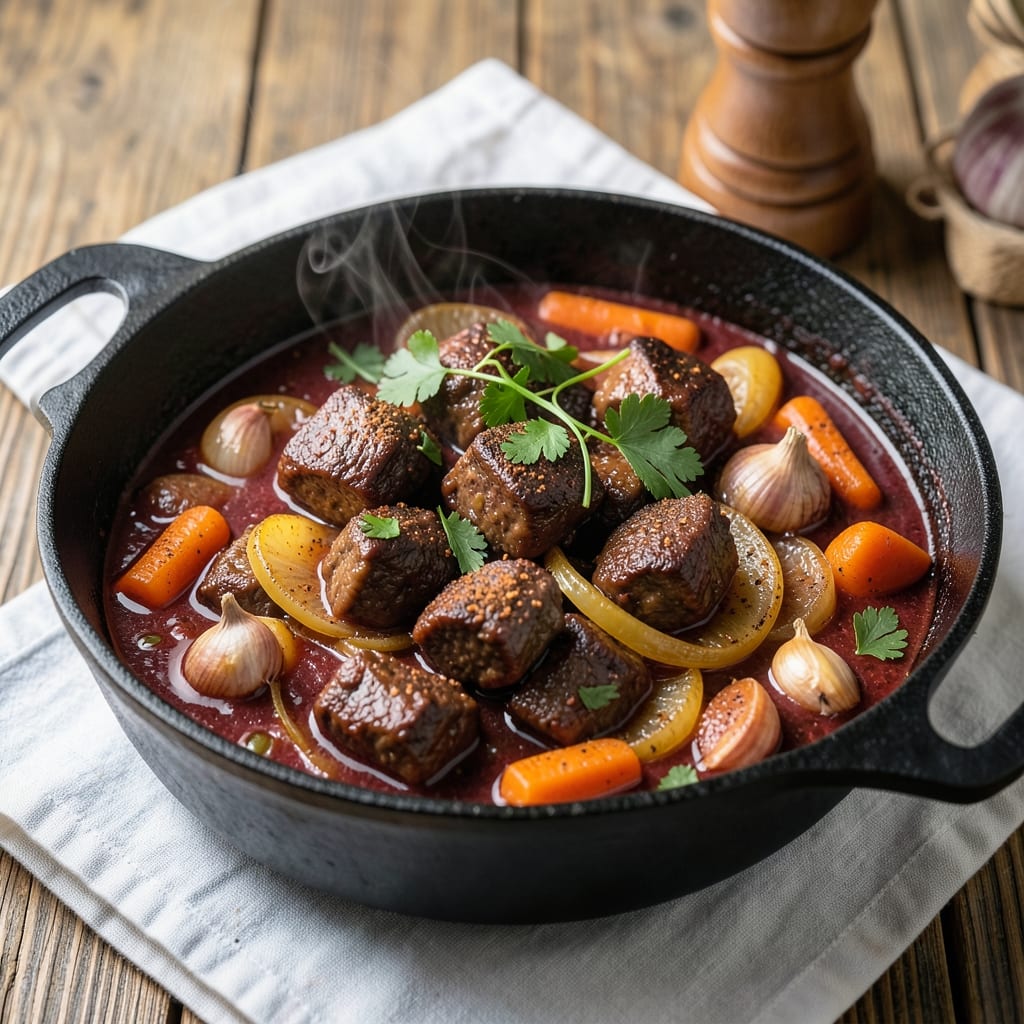 Bavarian Beef Goulash Recipe: Paprika-Infused Depth in One Pot