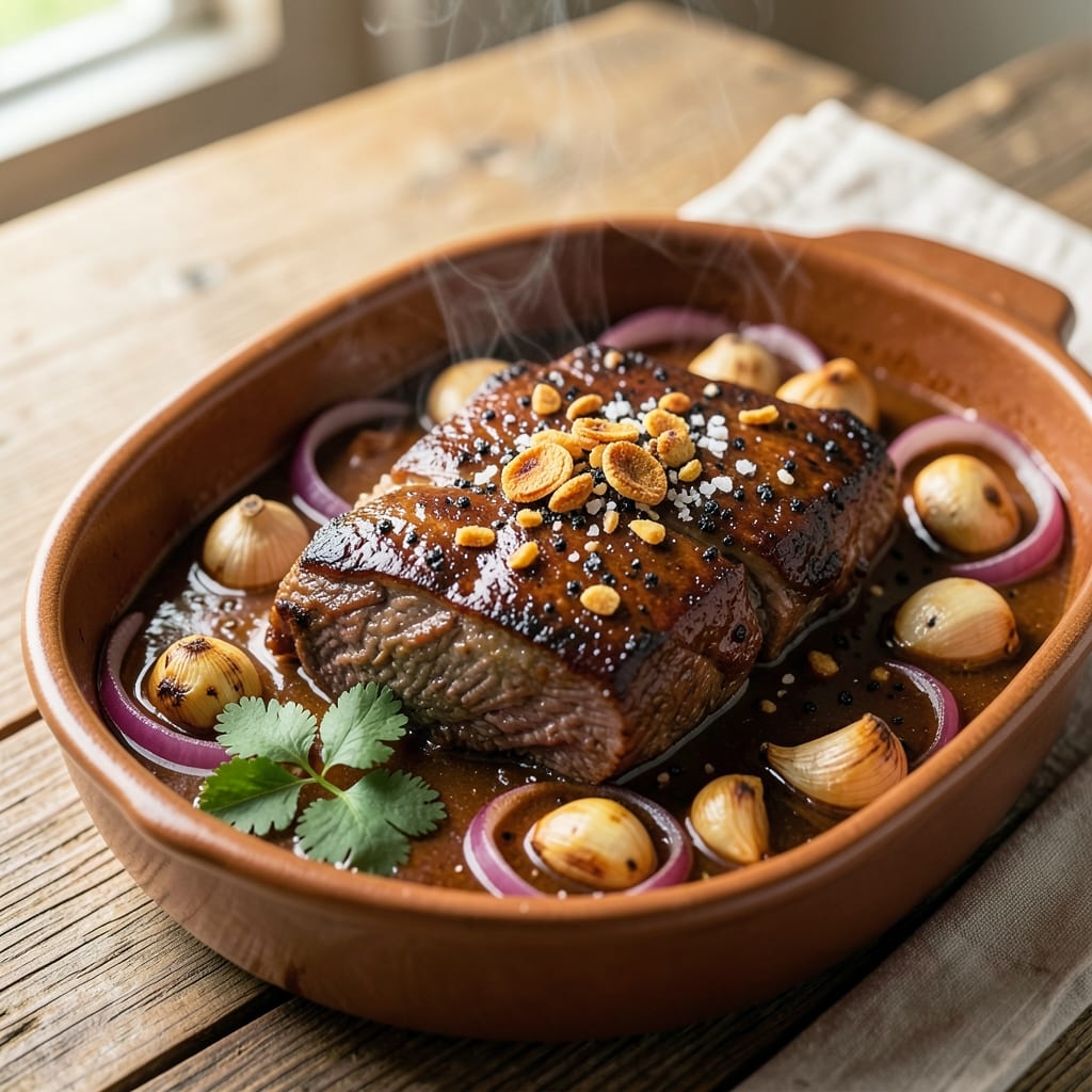 Beef Adobada Recipe: Slow-Braised Vinegar and Soy Velvety Bites