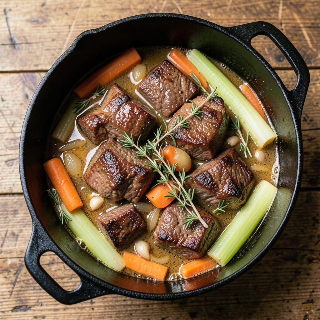 6 Hour Beef Stew Recipe: Deep Umami Braise with Caramelized Root Vegetables