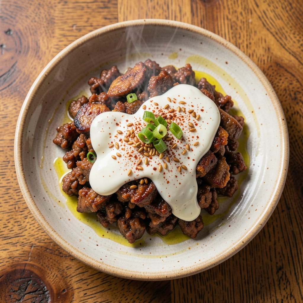 Ground Beef Heart Recipe: Spiced Yogurt-Marinated Tender Bites