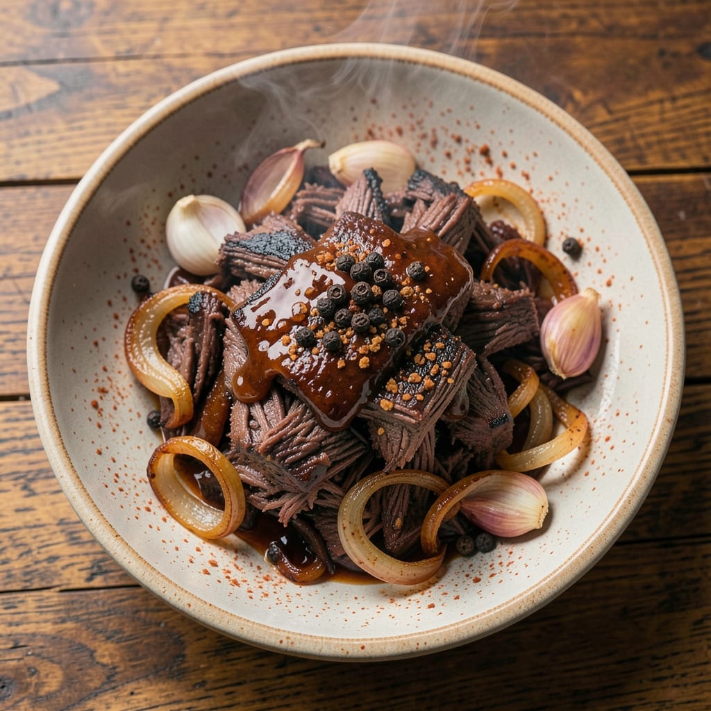 BBQ Beef in Pressure Cooker Recipe: Smoky, Fall-Apart Tenderness in 30 Minutes