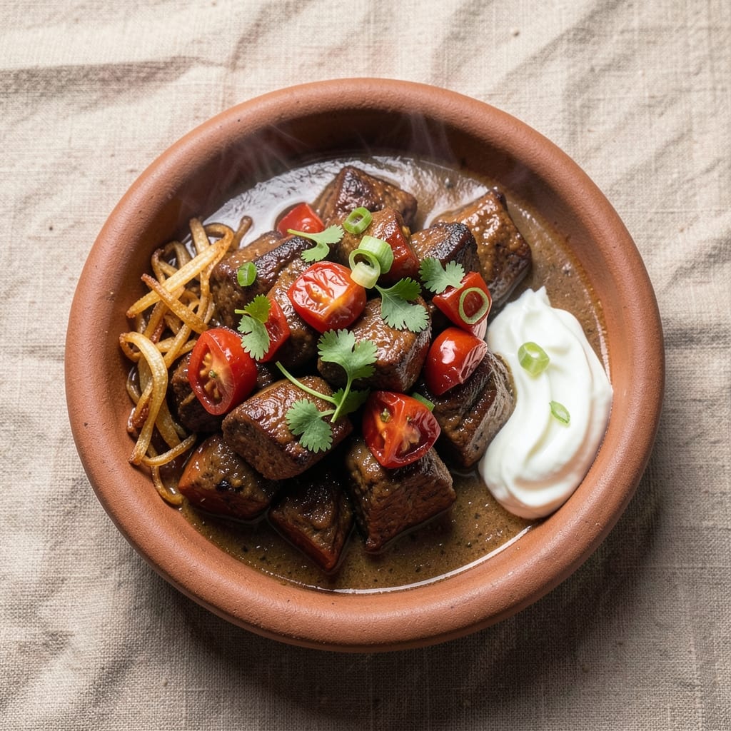Authentic Indian Beef Curry Slow Cooker Recipe: Deep-Spiced Yogurt and Tomato Magic