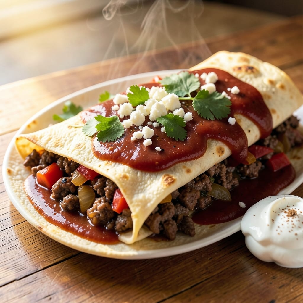 Authentic Ground Beef Chimichangas Recipe: Crispy-Crusted Taco Fold Magic