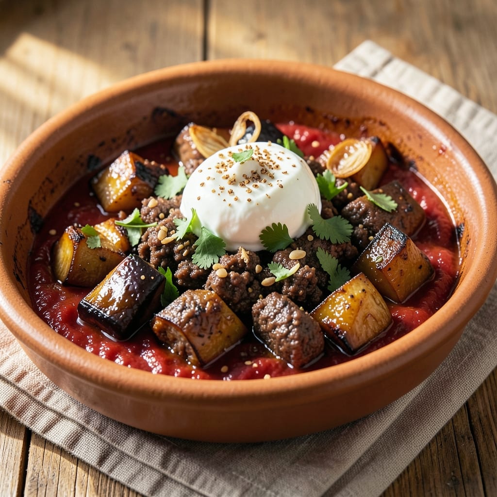 Aubergine Minced Beef Recipe: Eggplant's Umami Depth Meets Savory Spice