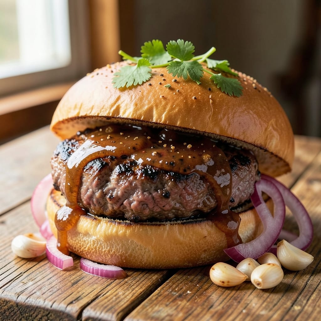 Barbecued Beef on a Bun Recipe: Smoky-Sweet Crust Meets Juicy, Caramelized Centers