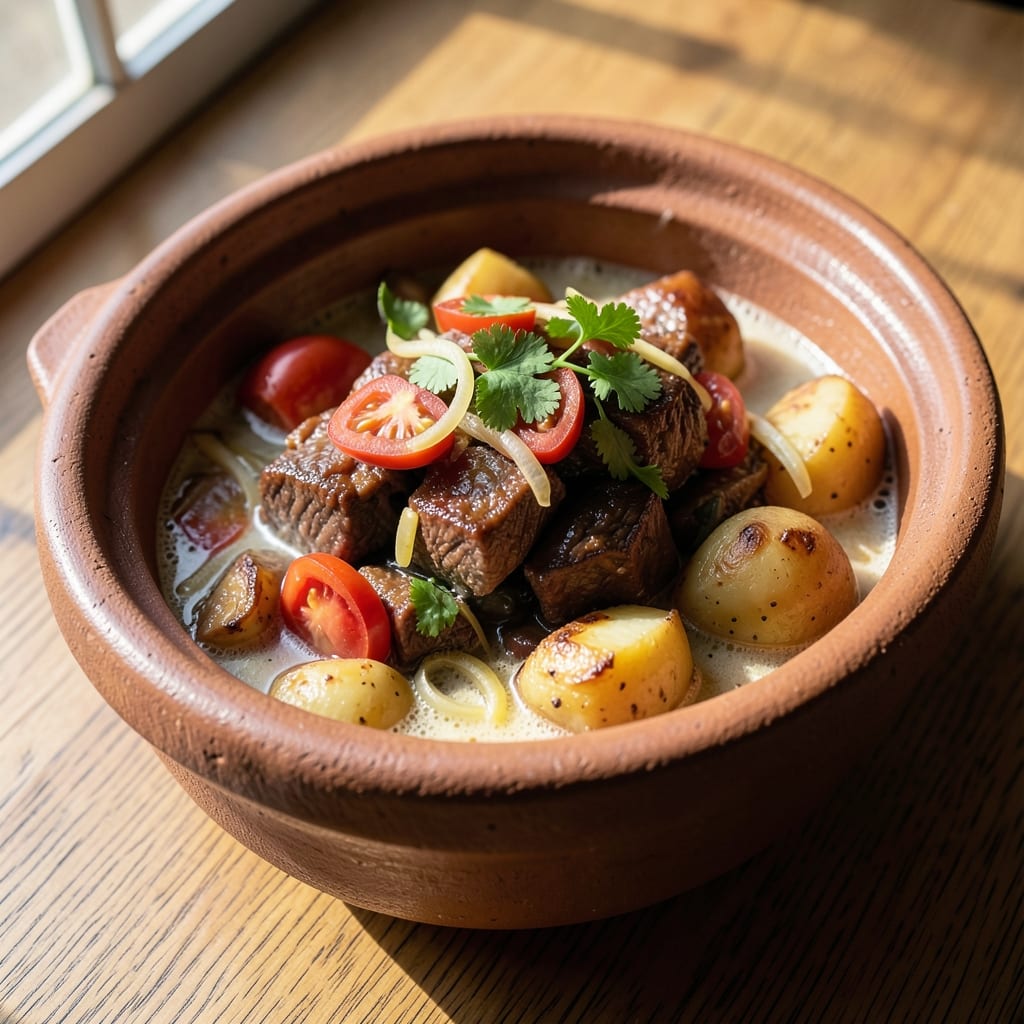 Beef Afritada Panlasang Pinoy Recipe: Creamy Tomato-Coconut Stew with Tender Beef