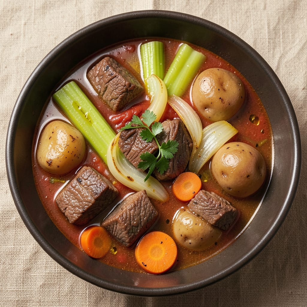 5-Star Vegetable Beef Soup Recipe: Velvety Richness with Hearty Vegetable Depth