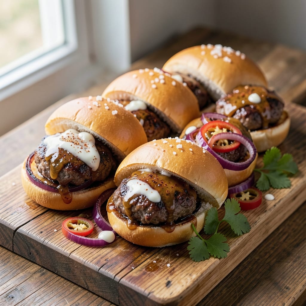 Barbecue Beef Sliders Recipe: Smoky-Sweet Mini Burgers With Crispy Buns