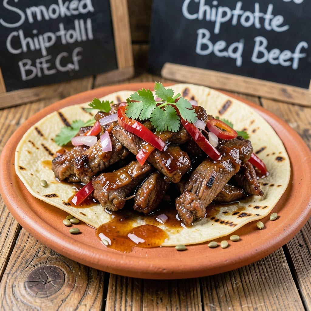 BBQ Beef Tacos Recipe: Smoky Chipotle-Cumin Crust With Juicy Centers