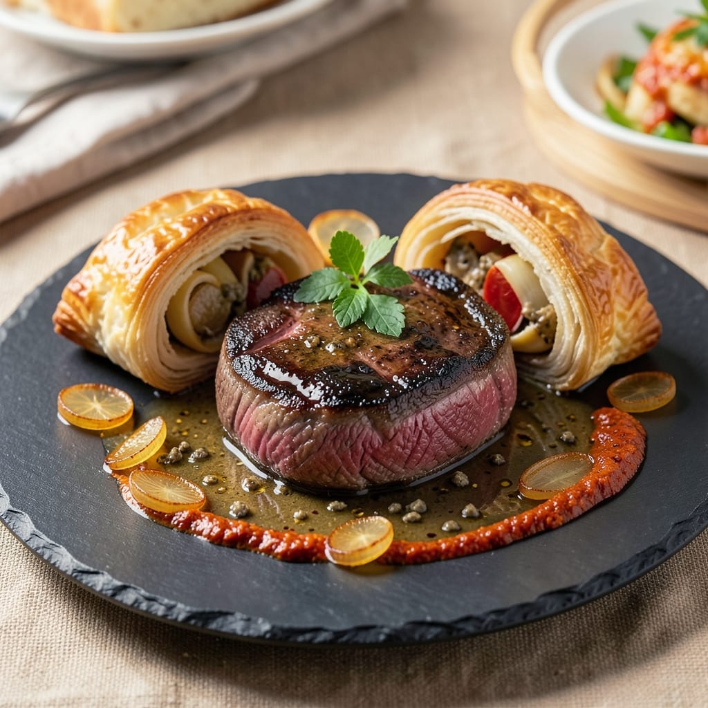 Alternative Beef Wellington Recipe: Puff Pastry-Wrapped Steakhouse Showstopper