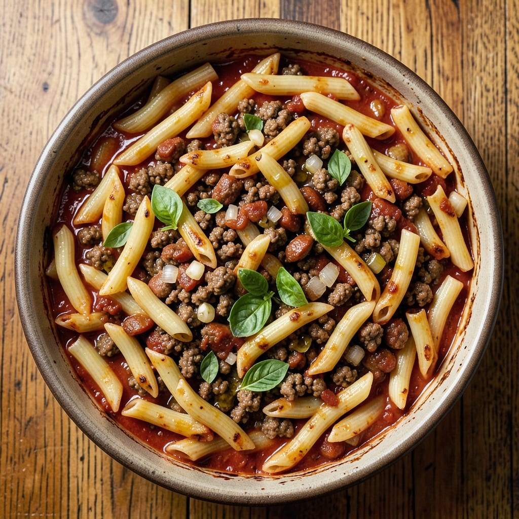 Baked Ziti Recipe with Ground Beef and Sausage: Layered Pasta Magic With Italian Flavor Bomb