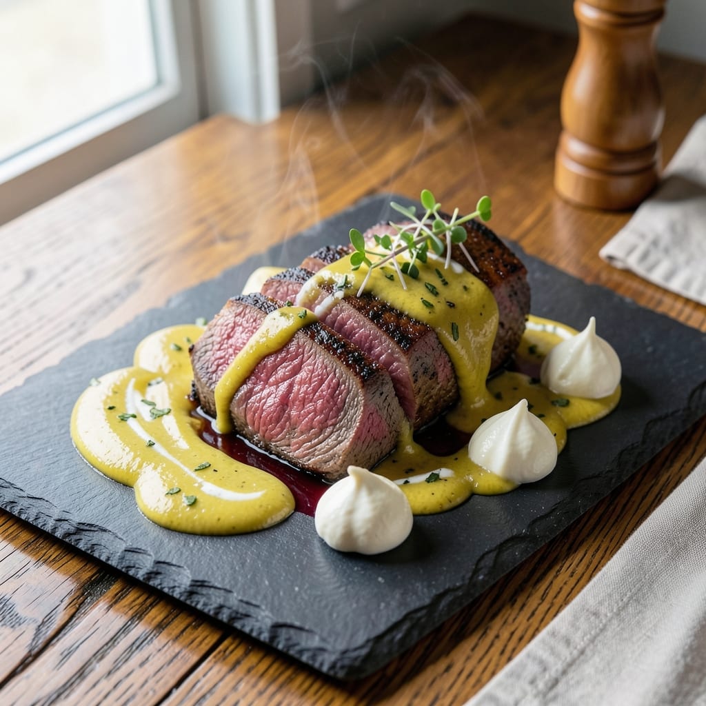 Barefoot Contessa Beef Tenderloin with Horseradish Sauce Recipe: Horseradish-Kissed Crust and Juicy Core