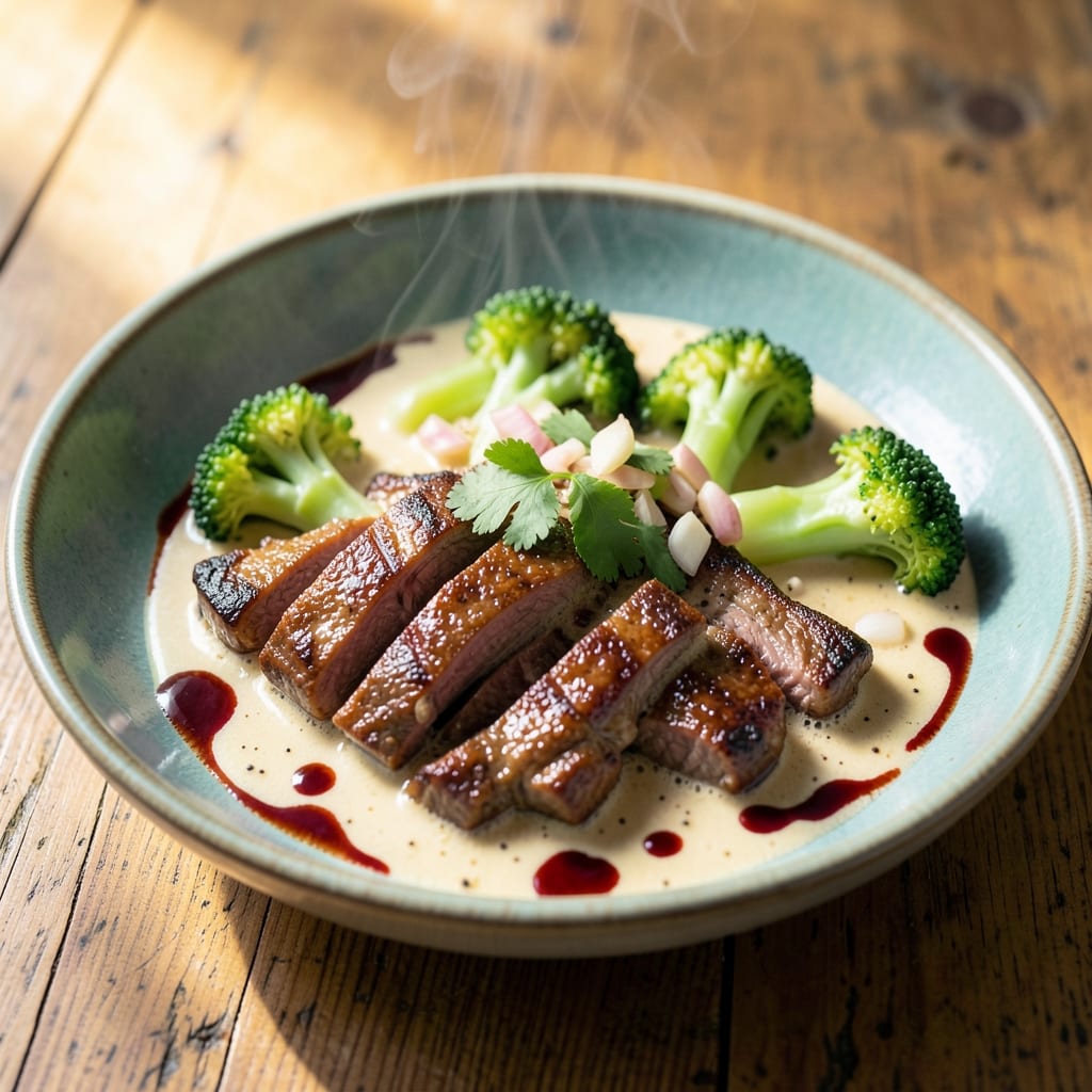 Authentic Thai Beef and Broccoli Recipe: Wok-Seared Umami with Coconut Cream Balance