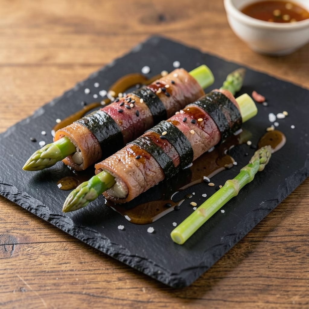 Beef and Asparagus Negimaki Recipe: Silky Wrapped Elegance in 20 Minutes