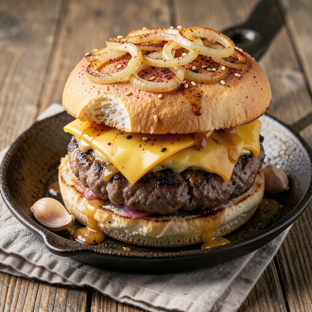 Amazing Beef Burgers Recipe: Charred Crust and Juicy Centers Guaranteed