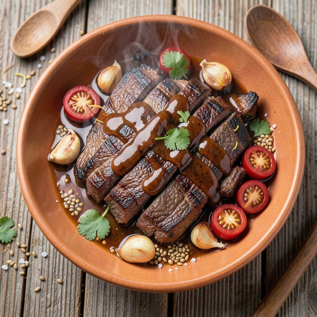 BBQ Beef Skirt Steak Recipe: Charred Crust Meets Smoky Tender Bites