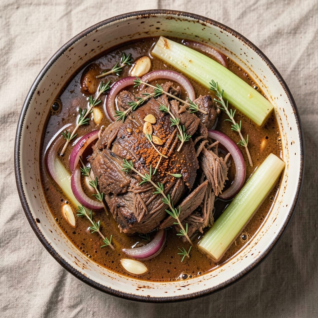 African American Beef Stew Recipe: Slow-Simmered Spice Bomb With Crispy Potato Topping