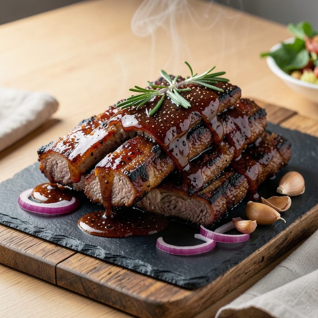 BBQ Beef Finger Ribs Recipe: Fall-Off-The-Bone Crisp With Smoky Bone Broth Magic