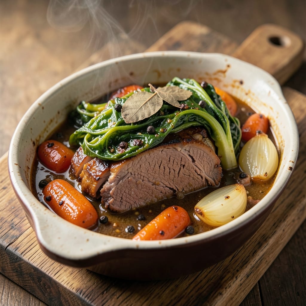 Authentic Irish Corned Beef and Cabbage Recipe Slow Cooker: Slow-Cooked Pub-Style Heartiness With Herbs